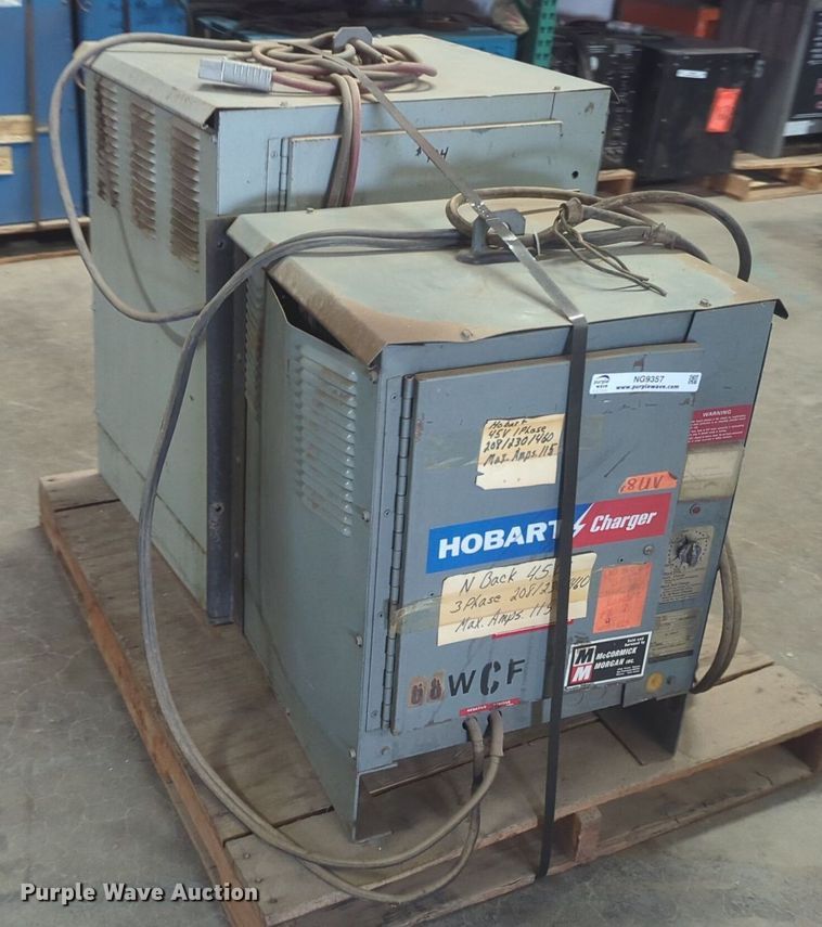 image for item NG9357 (2) forklift chargers