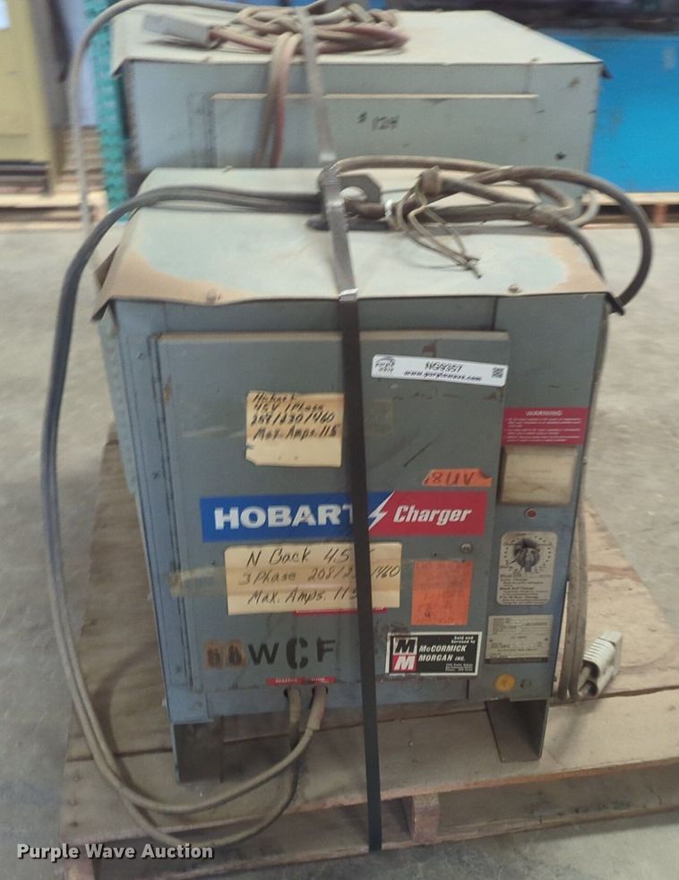 image for item NG9357 (2) forklift chargers