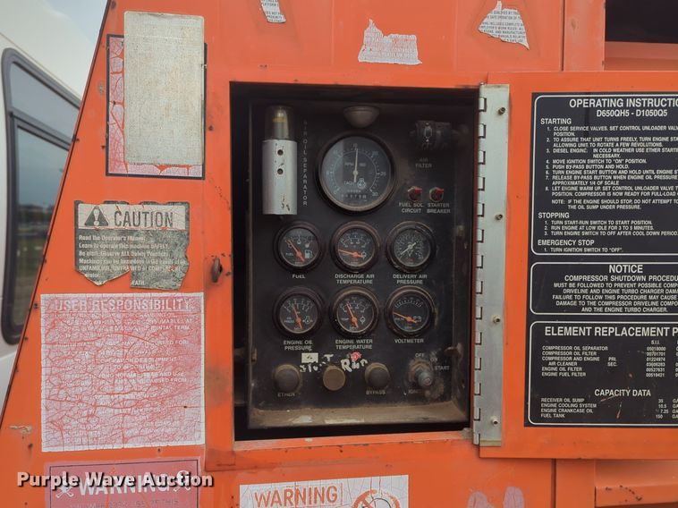 image for item NG9381 Sullivan D75007CA air compressor