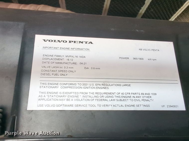 image for item NG9382 2022 New Tec NPV-460GF generator