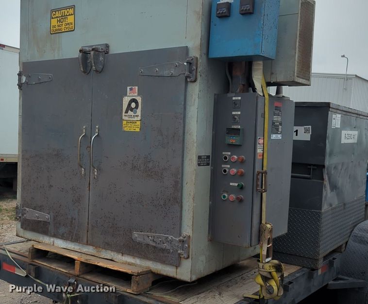 Precision Quincy Corp. 40B550 powder coat oven in Oklahoma City, OK