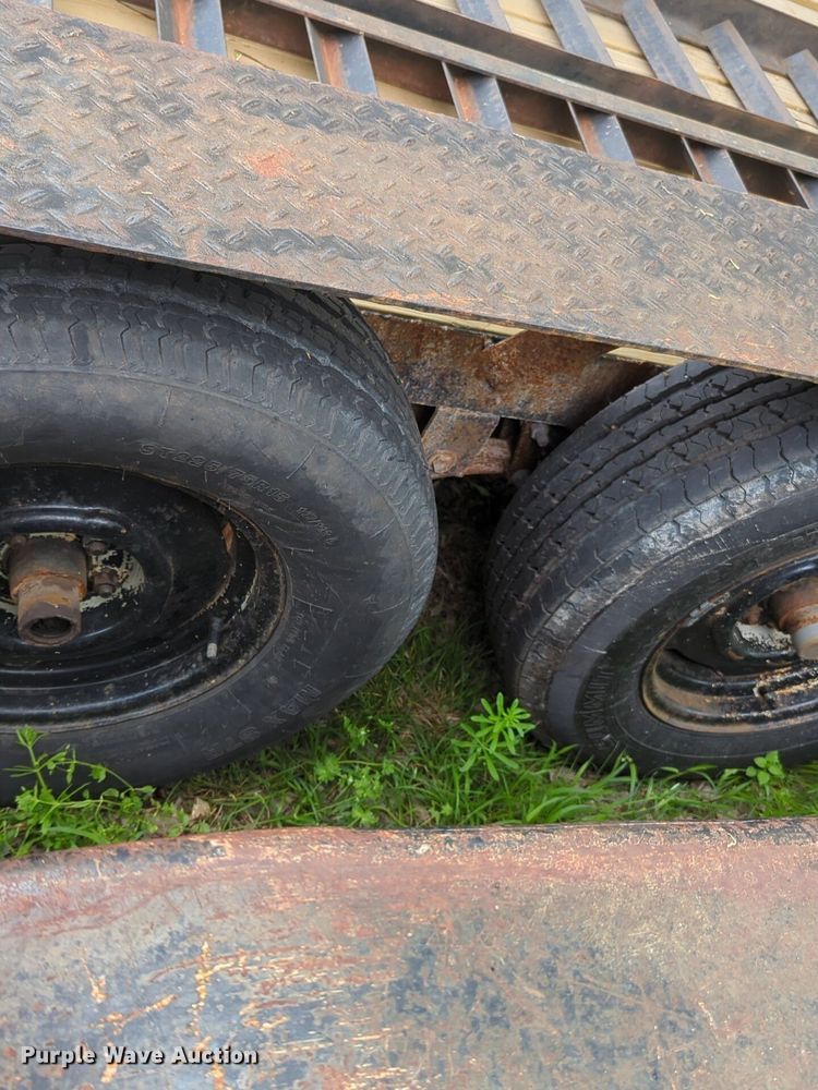 image for item NG9491 Shop Built utility trailer