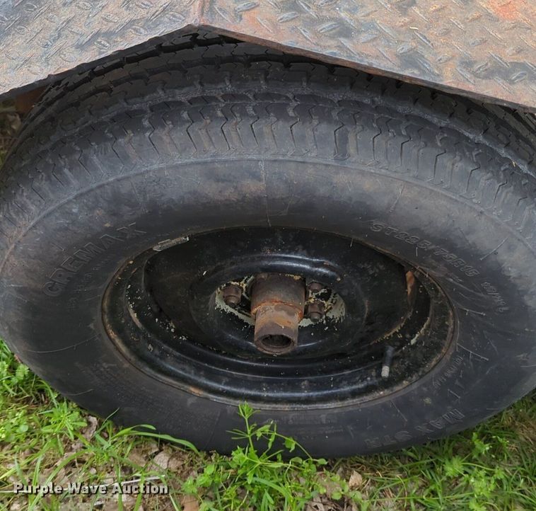 image for item NG9491 Shop Built utility trailer