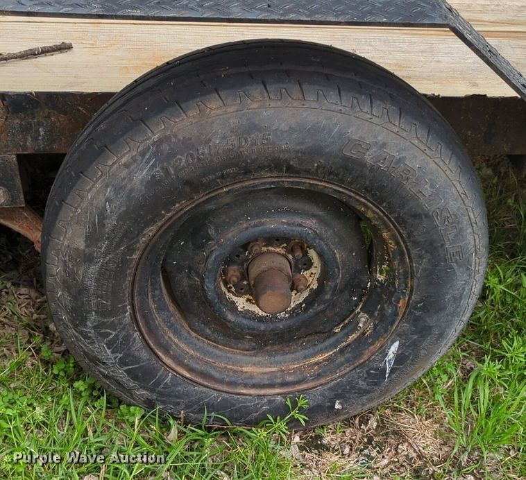 image for item NG9491 Shop Built utility trailer