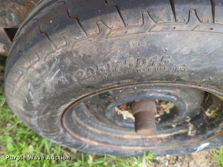 image for item NG9491 Shop Built utility trailer