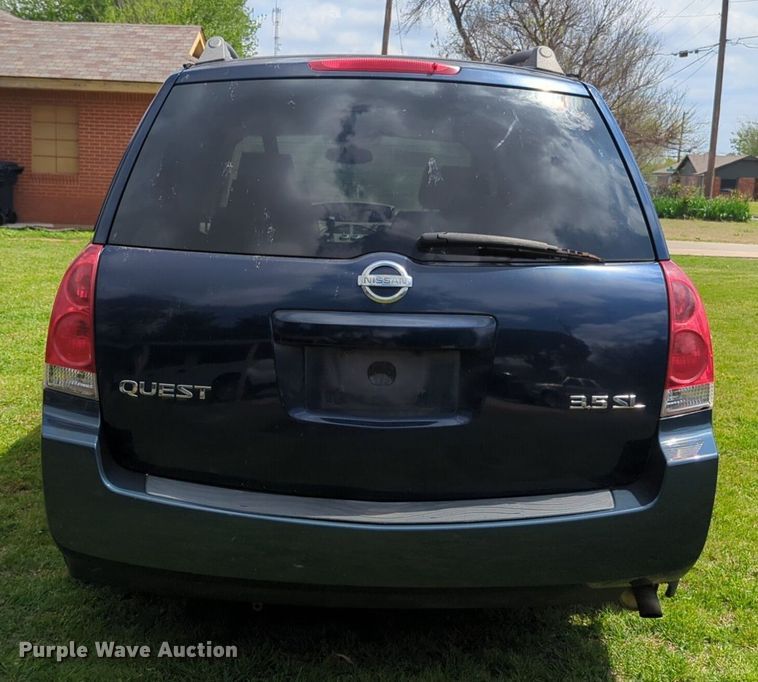 image for item NG9494 2005 Nissan Quest van