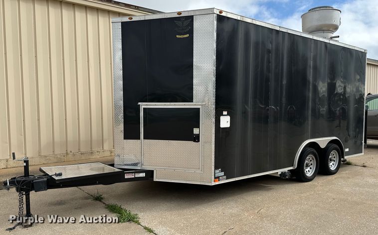 image for item NH9028 2022 Empire Cargo Trailers 8.5X16TA concession trailer