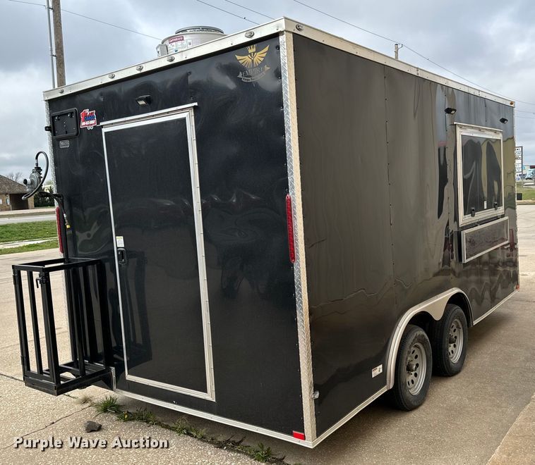image for item NH9028 2022 Empire Cargo Trailers 8.5X16TA concession trailer