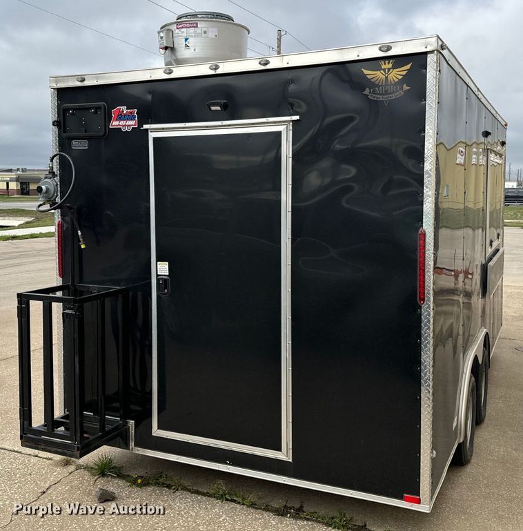 image for item NH9028 2022 Empire Cargo Trailers 8.5X16TA concession trailer