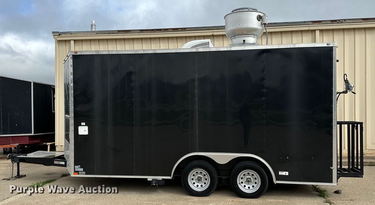 image for item NH9028 2022 Empire Cargo Trailers 8.5X16TA concession trailer