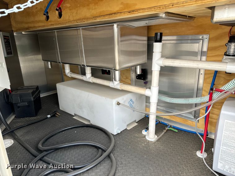 image for item NH9028 2022 Empire Cargo Trailers 8.5X16TA concession trailer