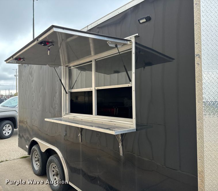 image for item NH9028 2022 Empire Cargo Trailers 8.5X16TA concession trailer