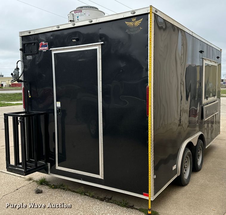 image for item NH9028 2022 Empire Cargo Trailers 8.5X16TA concession trailer