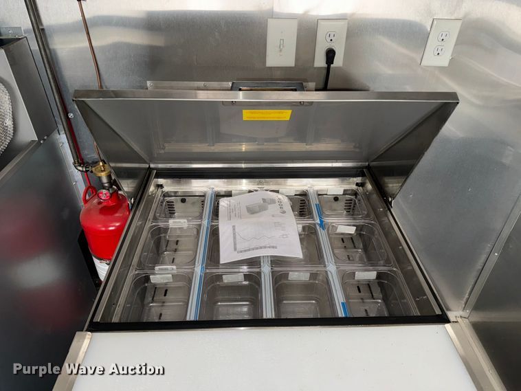 image for item NH9028 2022 Empire Cargo Trailers 8.5X16TA concession trailer