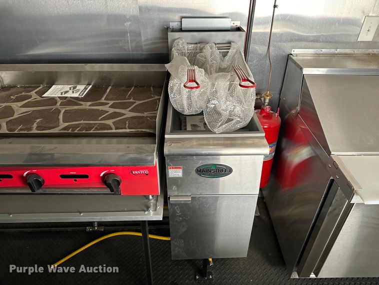 image for item NH9028 2022 Empire Cargo Trailers 8.5X16TA concession trailer