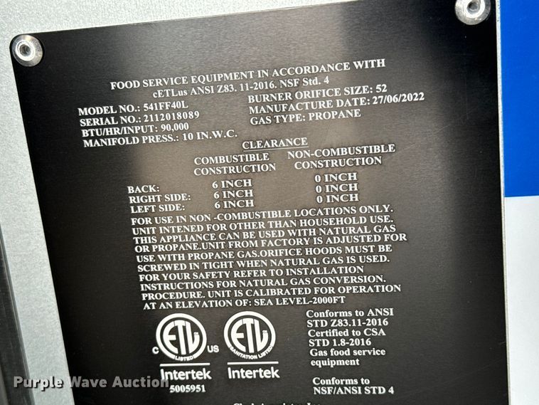 image for item NH9028 2022 Empire Cargo Trailers 8.5X16TA concession trailer