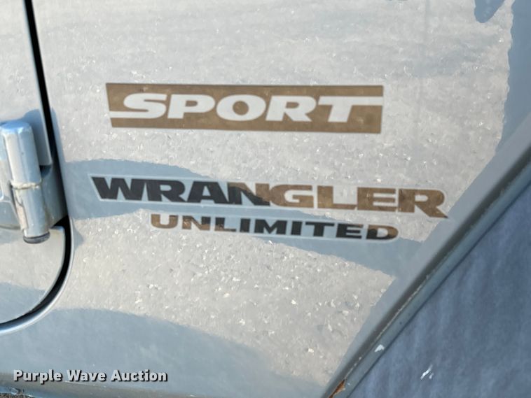 image for item NH9050 2014 Jeep  Wrangler Unlimited Sport SUV