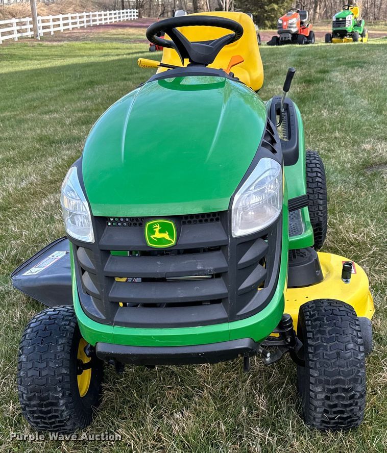 image for item NH9057 John Deere D105 lawn mower