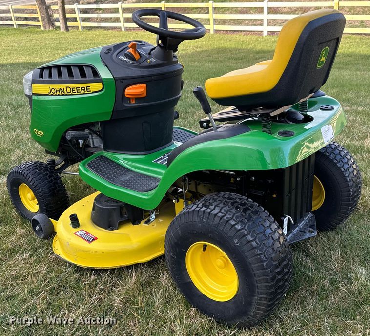 image for item NH9057 John Deere D105 lawn mower