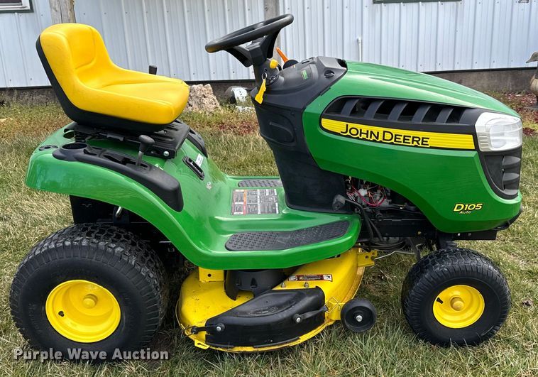 image for item NH9059 John Deere D105 lawn mower