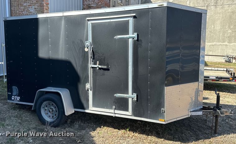 image for item NJ9506 2017 Lark VT612SA enclosed cargo trailer