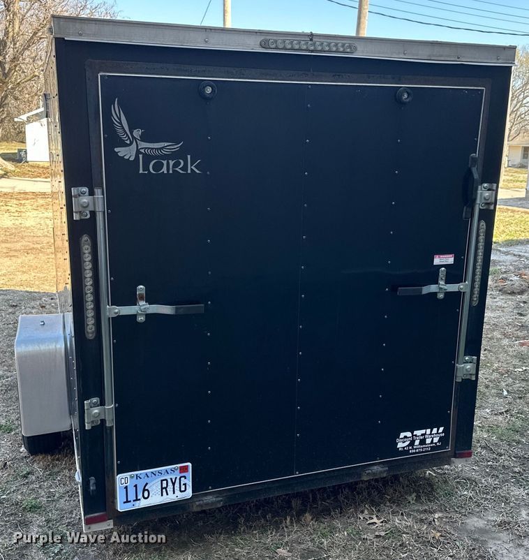 image for item NJ9506 2017 Lark VT612SA enclosed cargo trailer