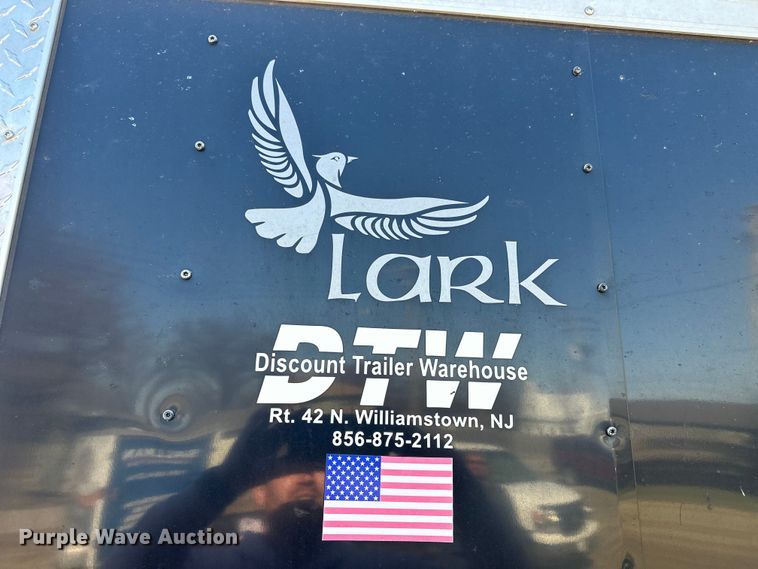 image for item NJ9506 2017 Lark VT612SA enclosed cargo trailer