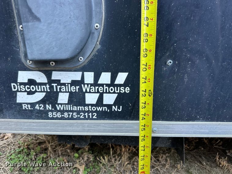 image for item NJ9506 2017 Lark VT612SA enclosed cargo trailer