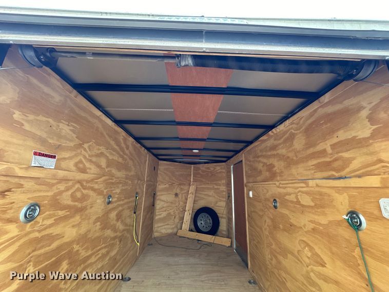 image for item NJ9506 2017 Lark VT612SA enclosed cargo trailer