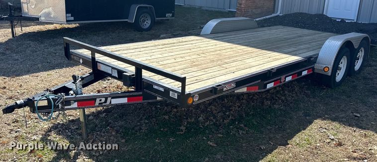 image for item NJ9507 2017 PJ C5202 utility trailer