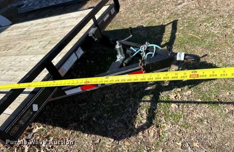 image for item NJ9507 2017 PJ C5202 utility trailer