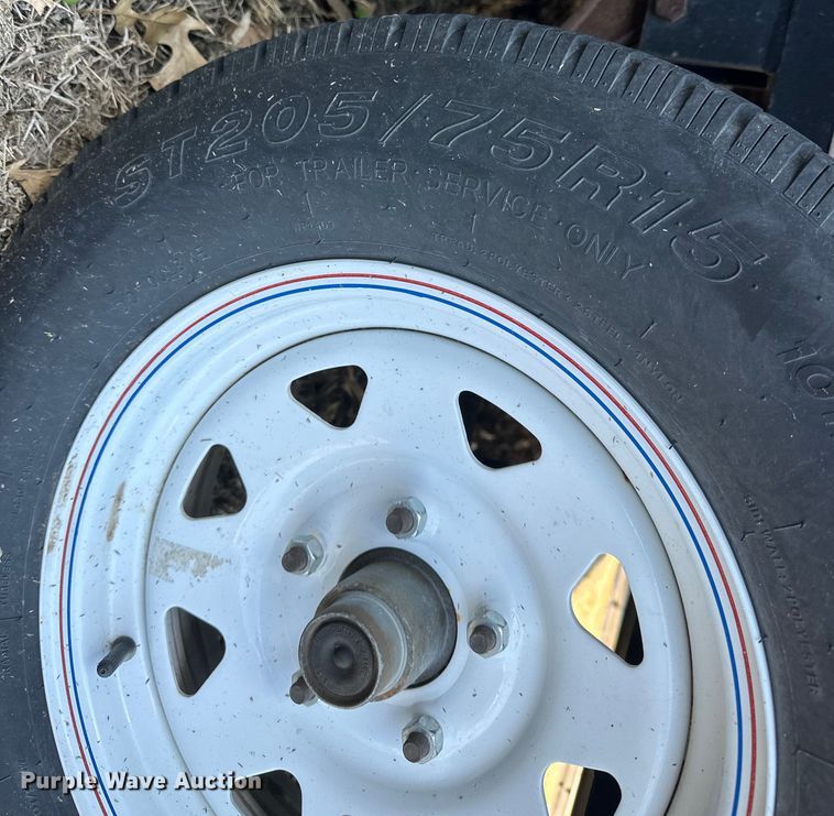 image for item NJ9507 2017 PJ C5202 utility trailer