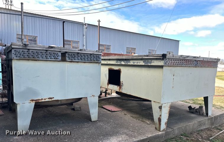 image for item NT9042 (2) Ingersoll-Rand air compressor coolers 