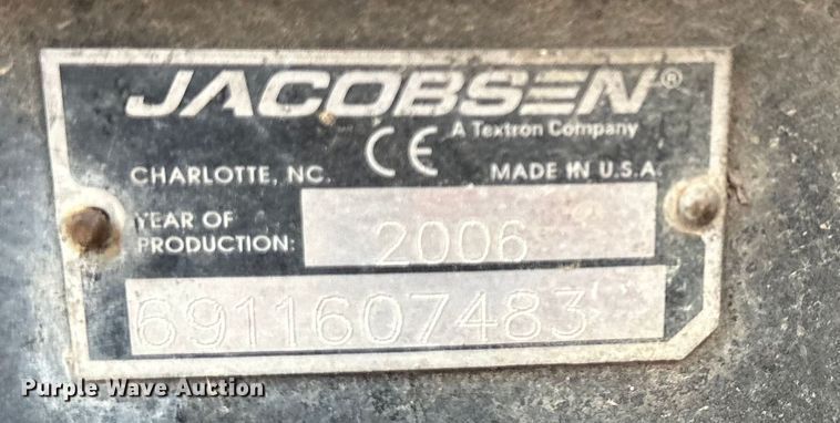 image for item NT9056 2006 Jacobsen  ZTR lawn mower