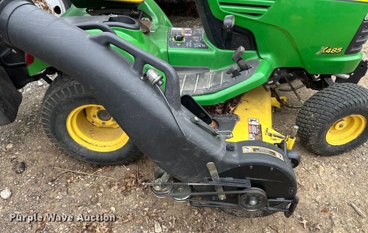 image for item NT9059 John Deere X485 lawn mower