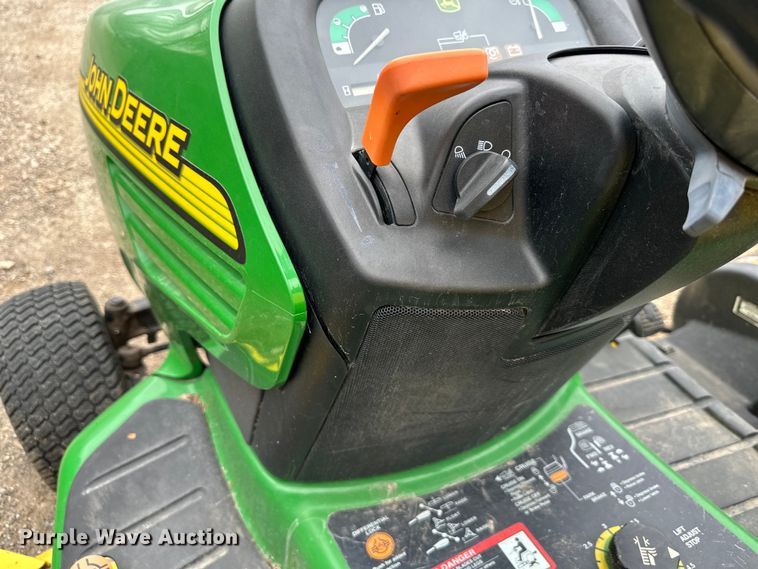 image for item NT9059 John Deere X485 lawn mower