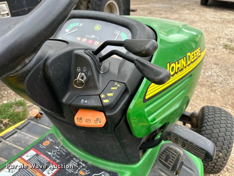 image for item NT9059 John Deere X485 lawn mower
