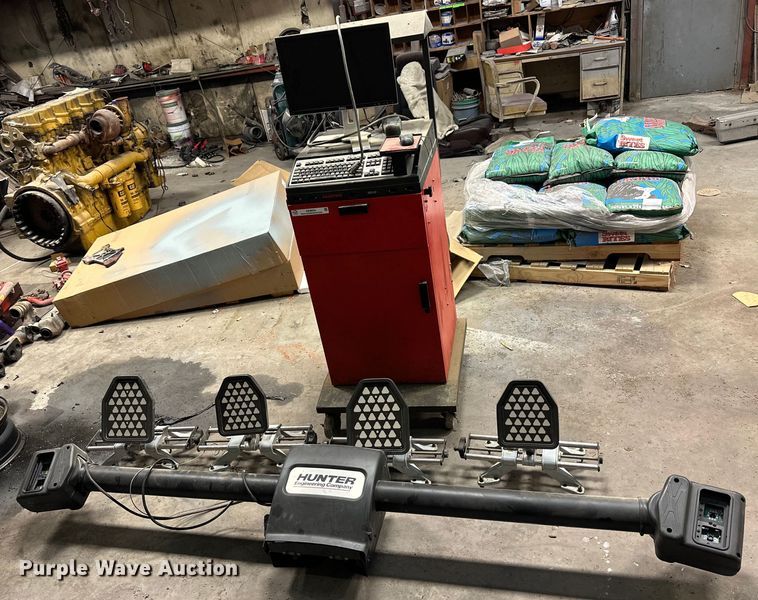 image for item OE9034 Hunter WA140 alignment machine