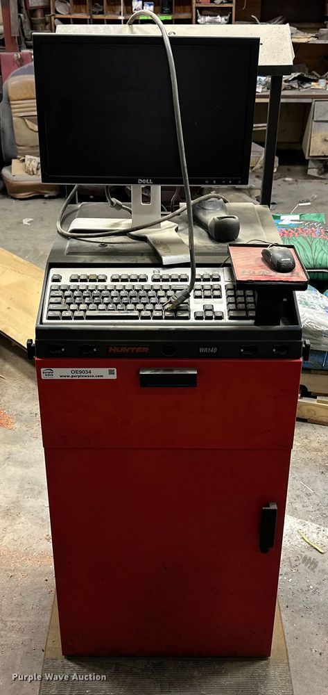 image for item OE9034 Hunter WA140 alignment machine