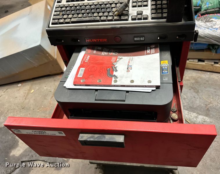 image for item OE9034 Hunter WA140 alignment machine