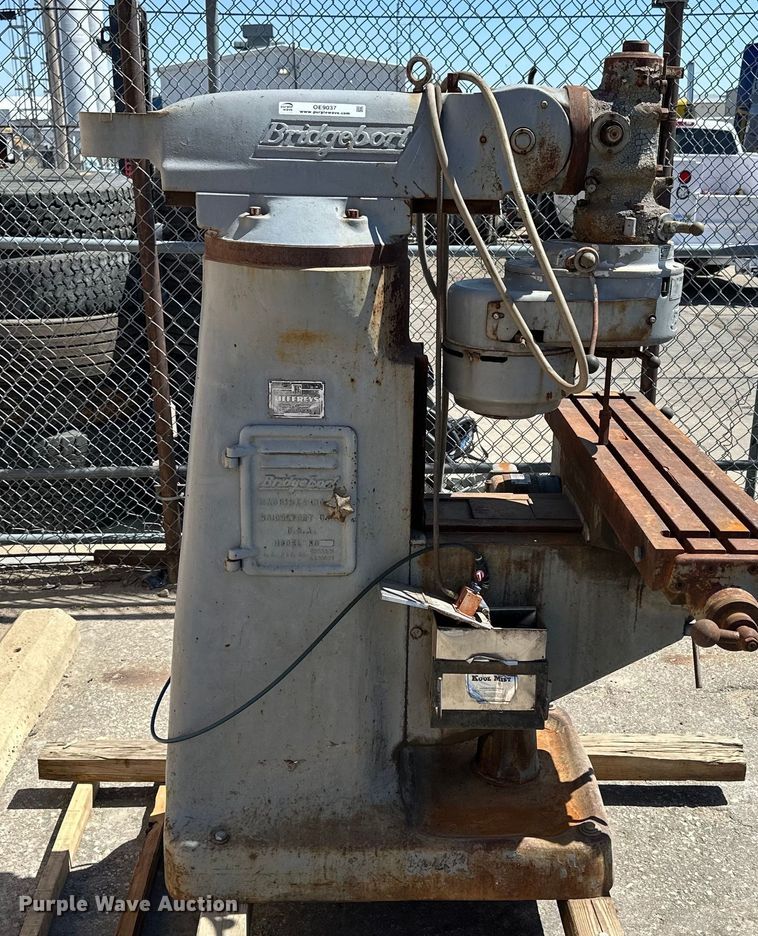 image for item OE9037 Bridgeport milling machine