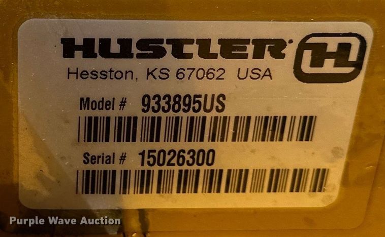 image for item OF9384 Hustler X-One  ZTR lawn mower