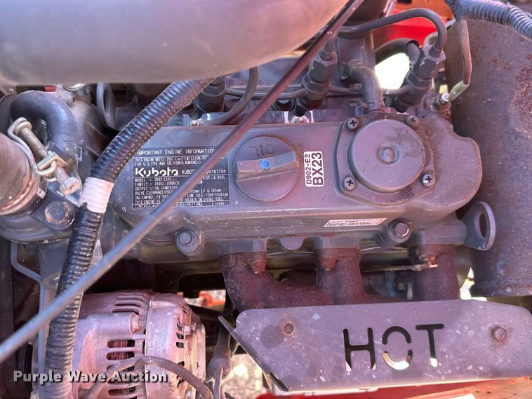 image for item OF9385 Kubota  BX2350 MFWD tractor