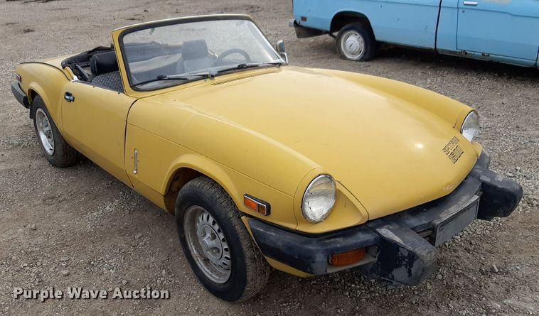 image for item OF9695 1979 Triumph Spitfire 1500  convertible