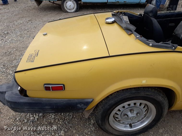 image for item OF9695 1979 Triumph Spitfire 1500  convertible