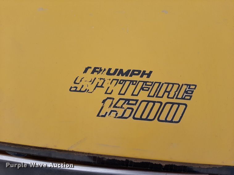 image for item OF9695 1979 Triumph Spitfire 1500  convertible