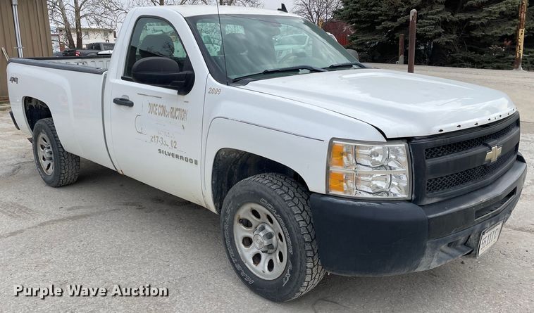 image for item OG9853 2009 Chevrolet  Silverado 1500 pickup truck