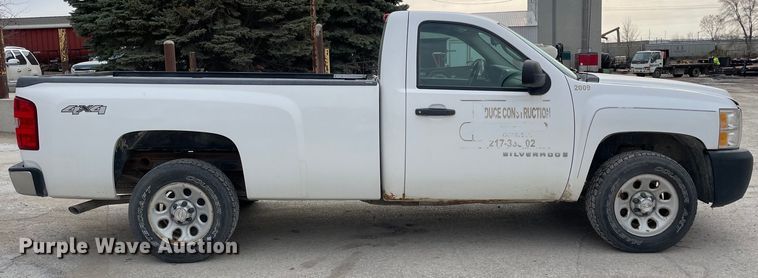 image for item OG9853 2009 Chevrolet  Silverado 1500 pickup truck
