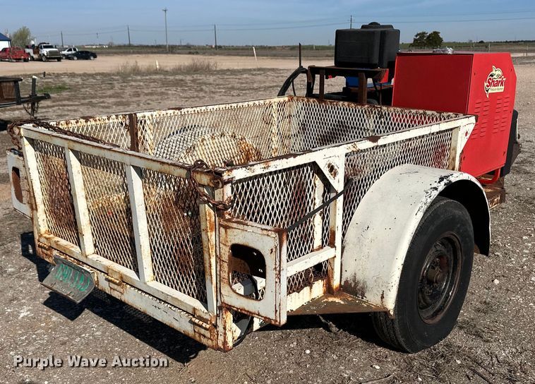 image for item OI9290 Shop built utility trailer