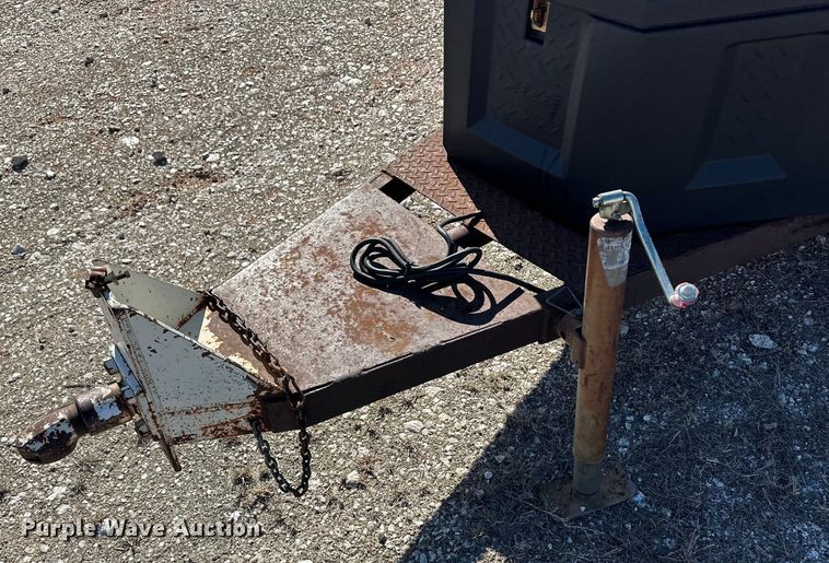 image for item OI9290 Shop built utility trailer